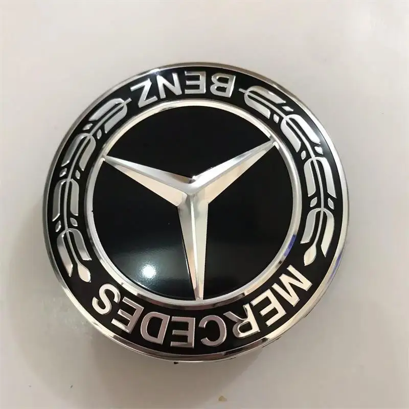 4pcs 75mm Car Wheel Center Caps Hub Caps Rims Cover For Mercedes Benz AMG A B C S Class E GLA CLA GLB GLE GLK GLS Accessories