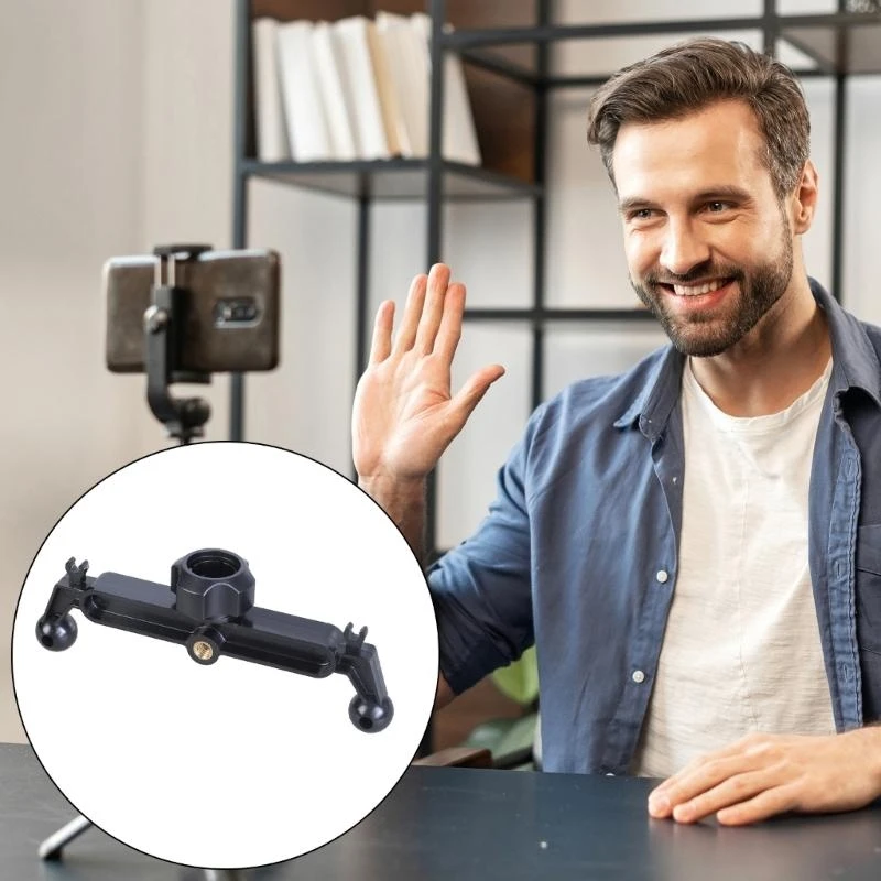 Автофонная подставка с двойной 17 -миллиметровой адаптером для адаптера автомобильного телефона.