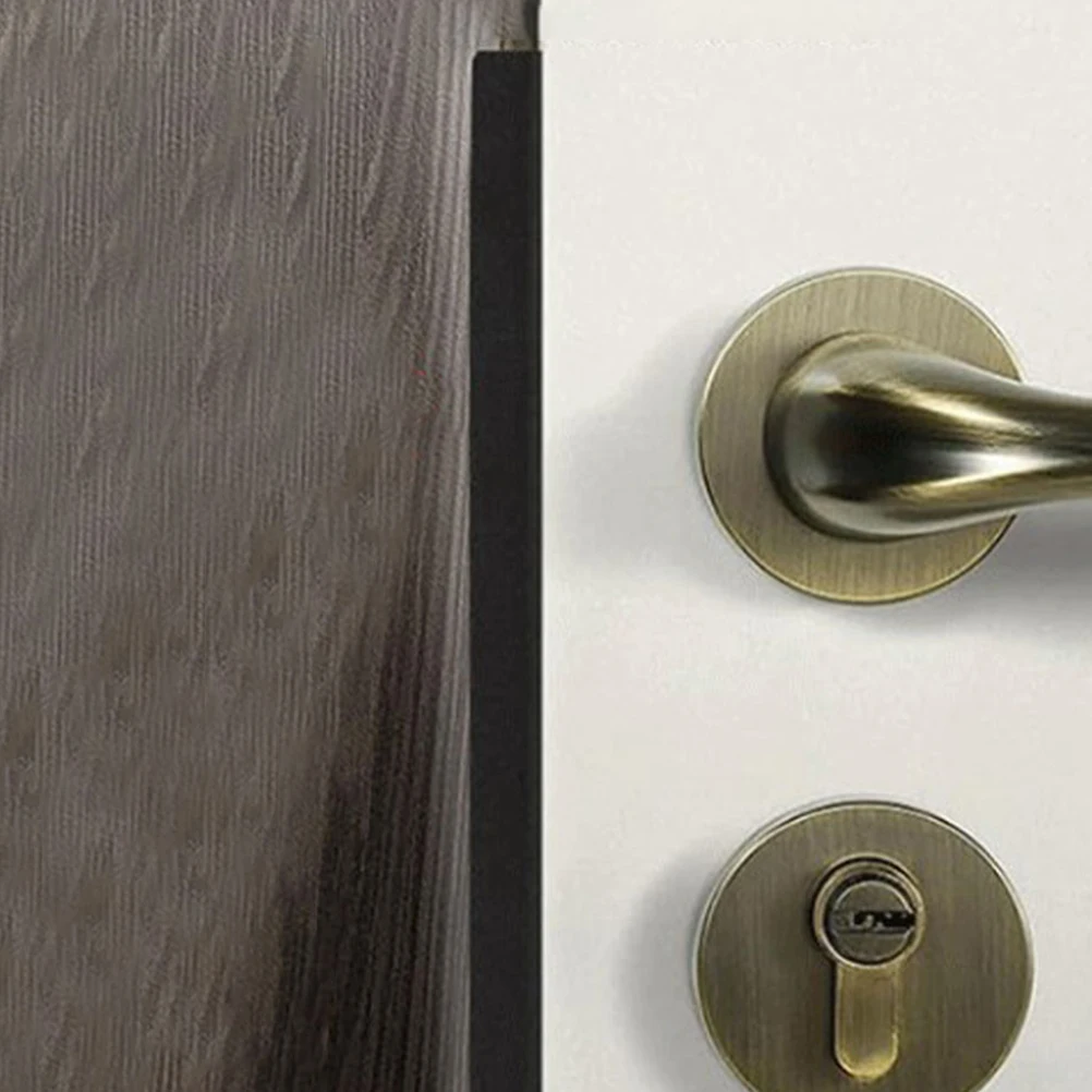 Outswing Door Latch Guard Plate Metal Security Protector Easy Install Latch Cover Reinforcement Outswing Door Security Protector