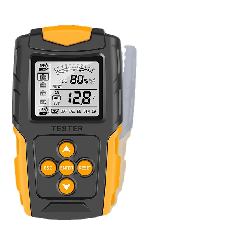 Household car battery meter digital display parameters 12V/24V car battery battery internal resistance tester