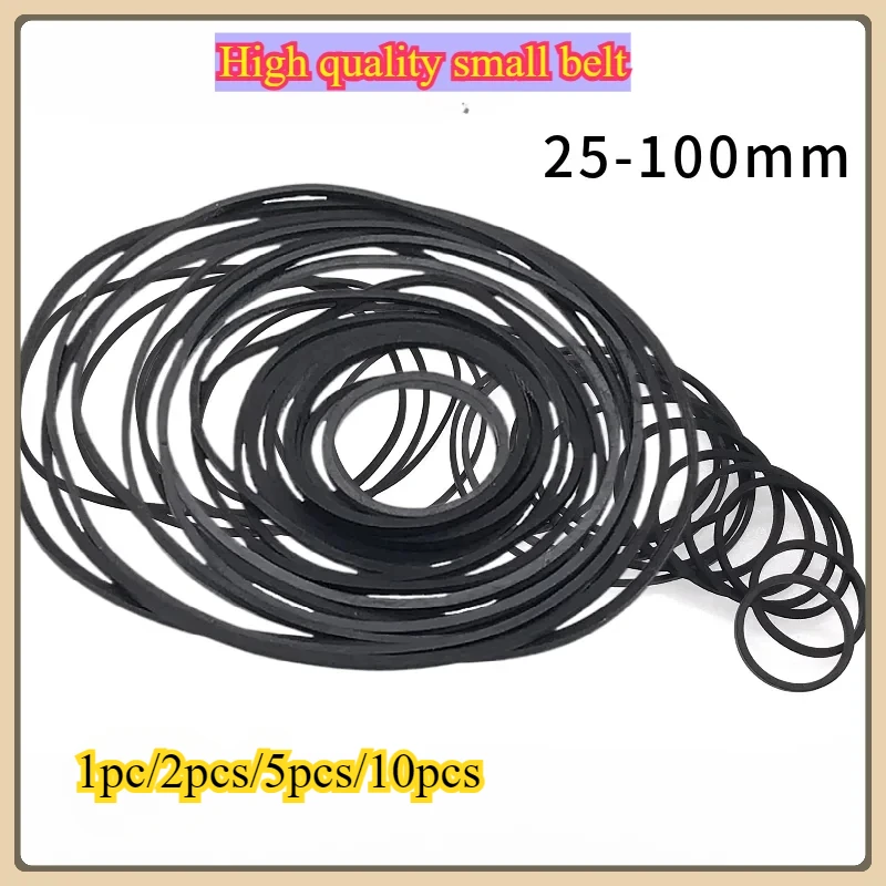 1pc/2pcs/5pcs/10pcs CD DVD Rubber Belt Turntable New Assorted Strap Cassette Tape Recorder Cassette Tape