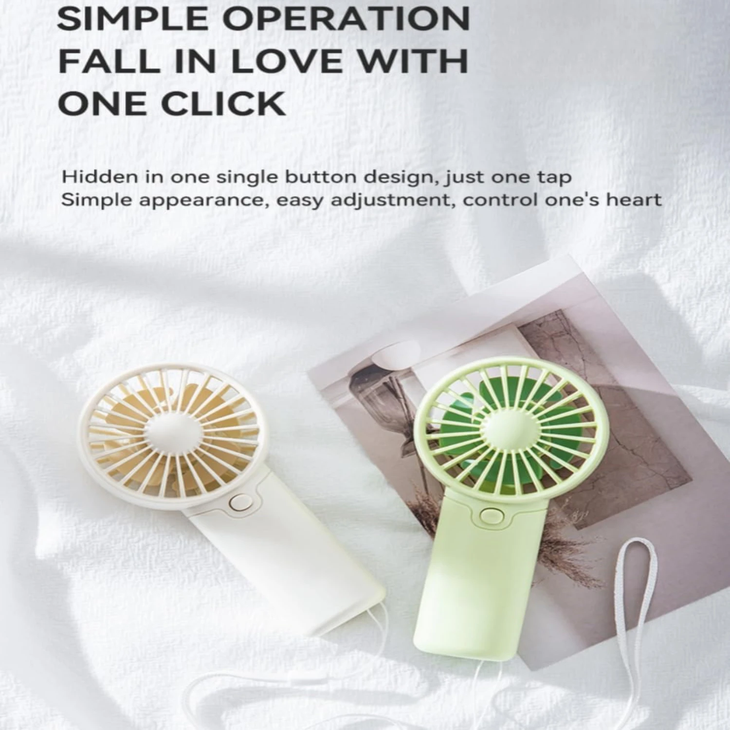 Вентилятор с питанием от батареи ААА. Небольшие портативные вентиляторы с батарейным питанием от 1 скоростей, 5 тихих персональных вентиляторов для кровати, кемпинга, улицы, Wi.