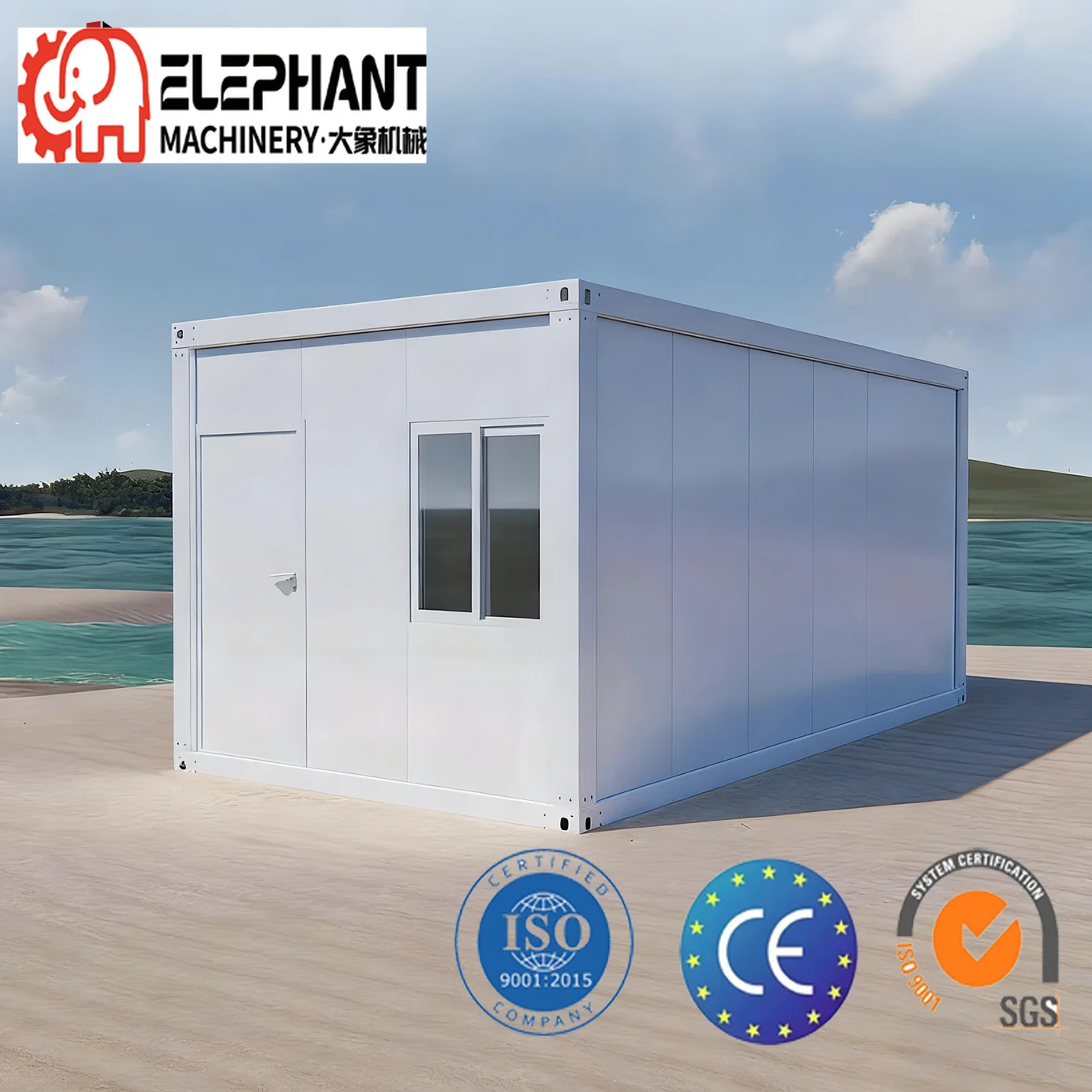 DX House Modular Prefab Steel Container Building Detachable Sleeping Container for School Hotel Workshop Office Building