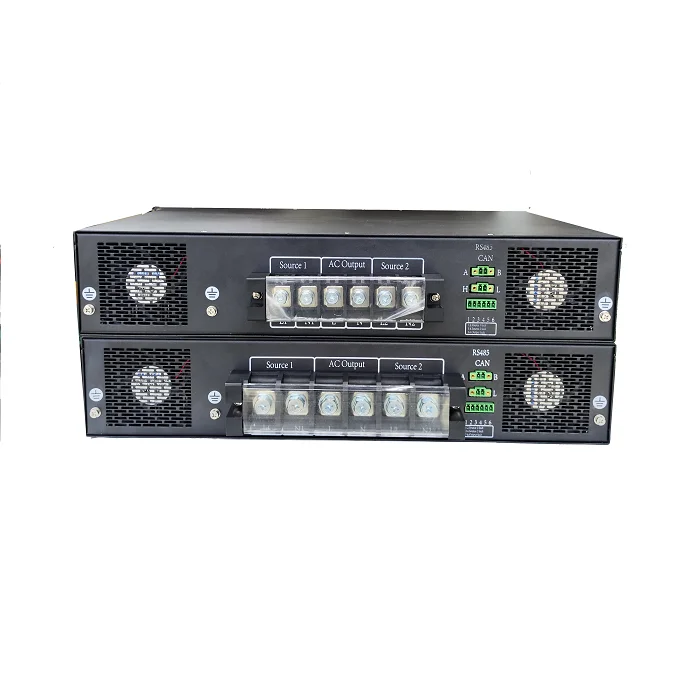 

High Quality 19 Inch Rack Type Static Transfer Switch Dual Power STS 2U Single Phase Switch for Power Industry