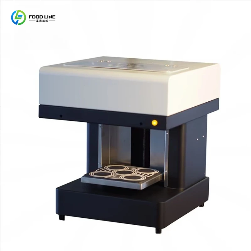 Customized Automatic Coffee Press Printer Single Double Cup Cappuccino Latte Art Printing Machine