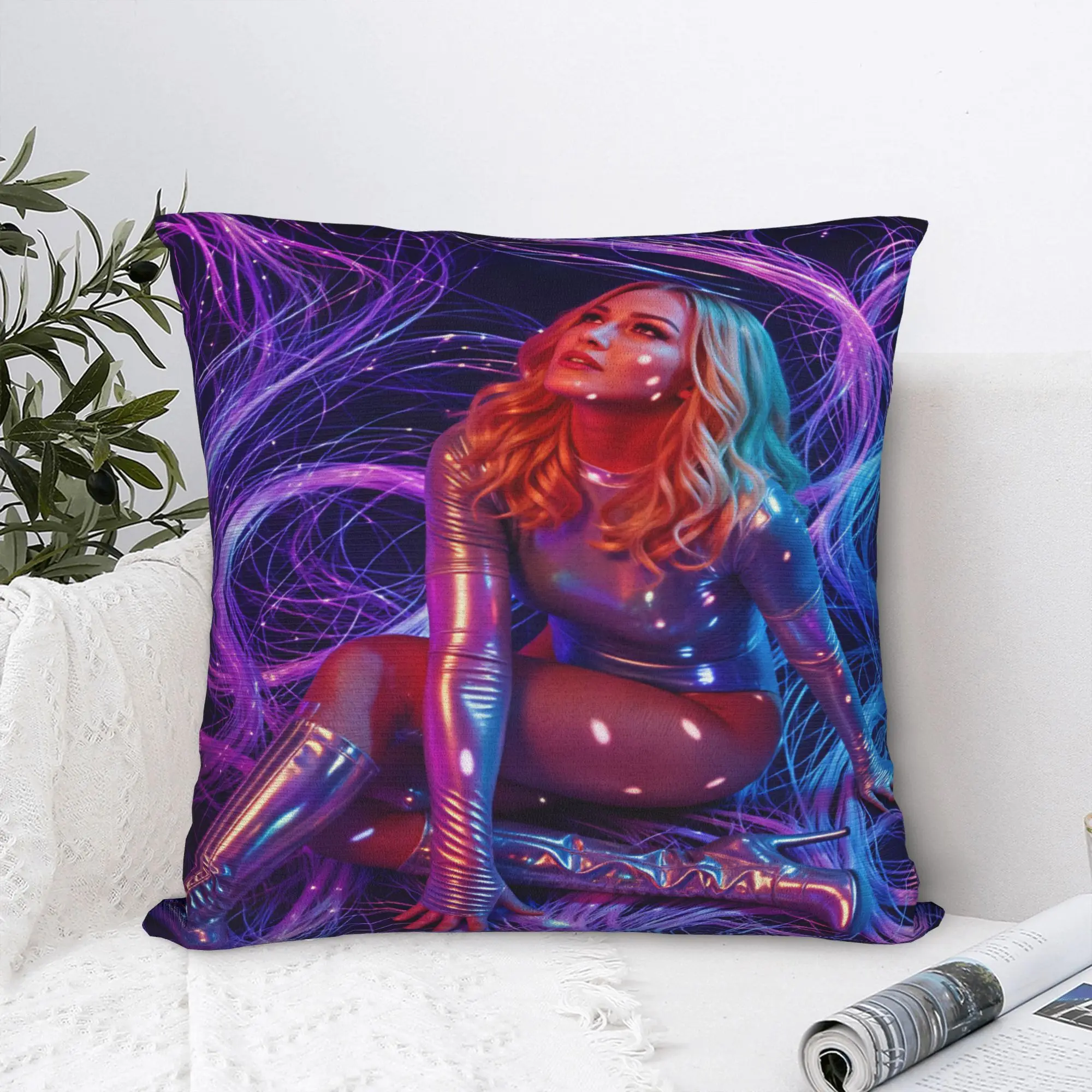 M-Madonnas Confessions II Album Pillow Case  Design Pillow Cover Funny Pillowcases For Living Room Sofa