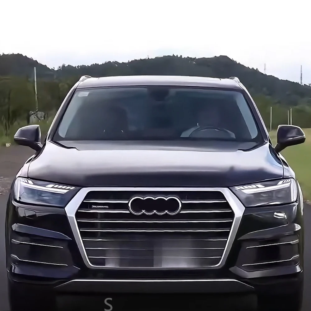 Für Audi Q7 2016-2019 Auto Scheinwerfer Montage Upgrade Start Animation Neue SQ7 Stil LED Projektor Objektiv Auto Werkzeuge zubehör