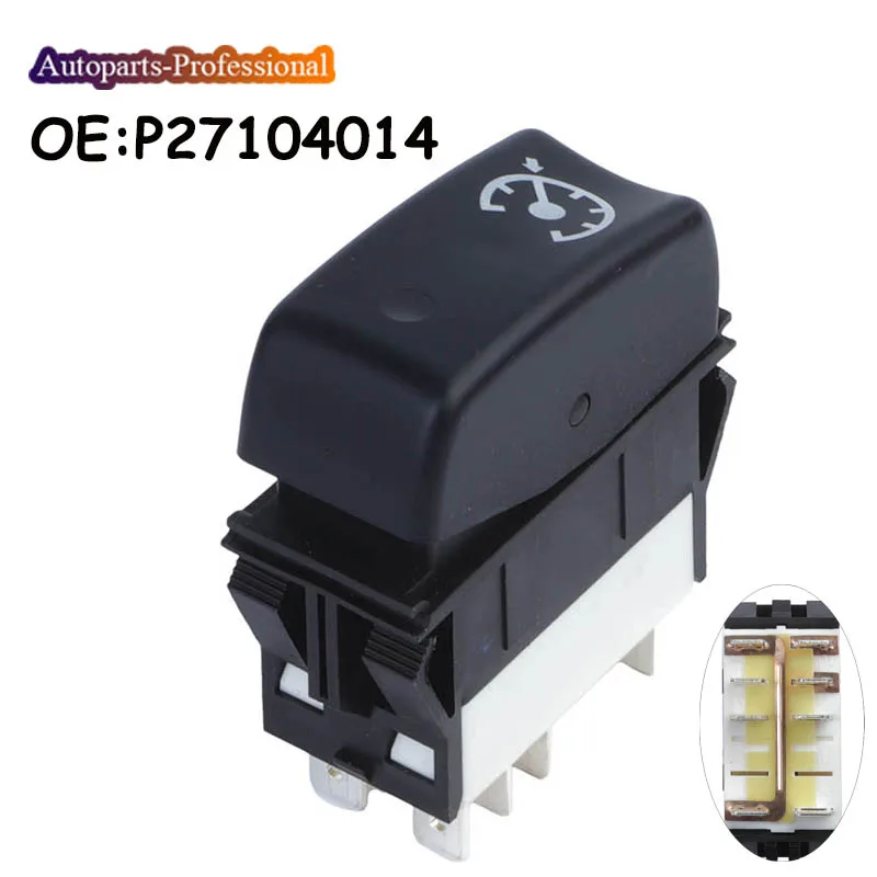 High Quality Cruise Control Rocker Switch P27104014 577.59636 P27-1040-14 8961K1905 For Kenworth T660 Car Auto accessorie