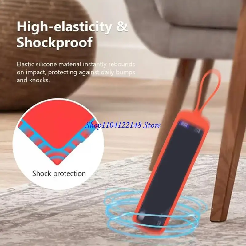 P9FA NonSlip Silicone Protectors Remote Control Cover Shock Absorbing for