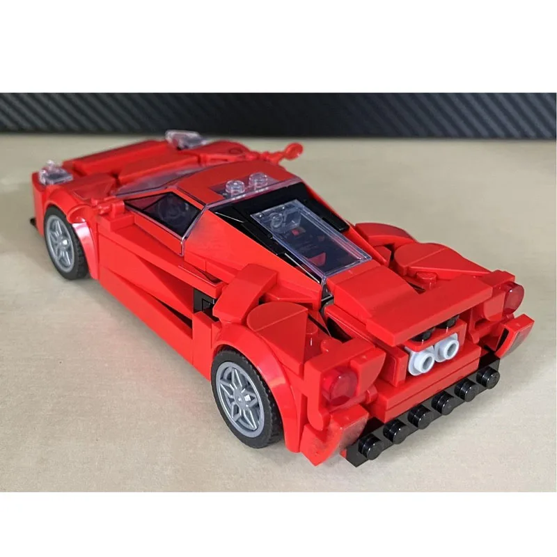 

Конструктор MOC-193731: Новая модель гоночного суперкара City Sports Red, 250 деталей, креативный подарок для мальчиков на день рождения