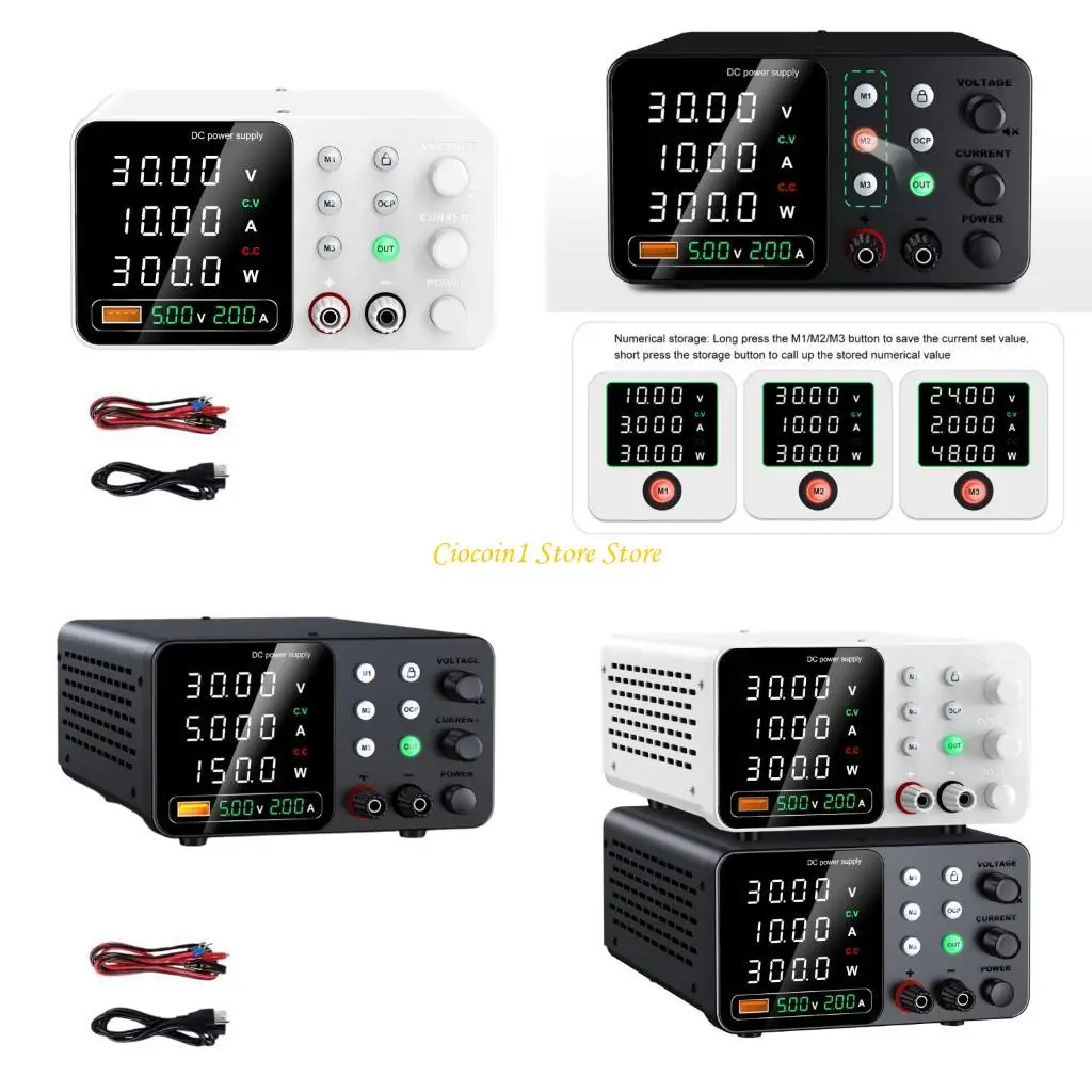 

A3PC Laboratory Power Supply with 3 Storage Switching Power Supply Regulated Power