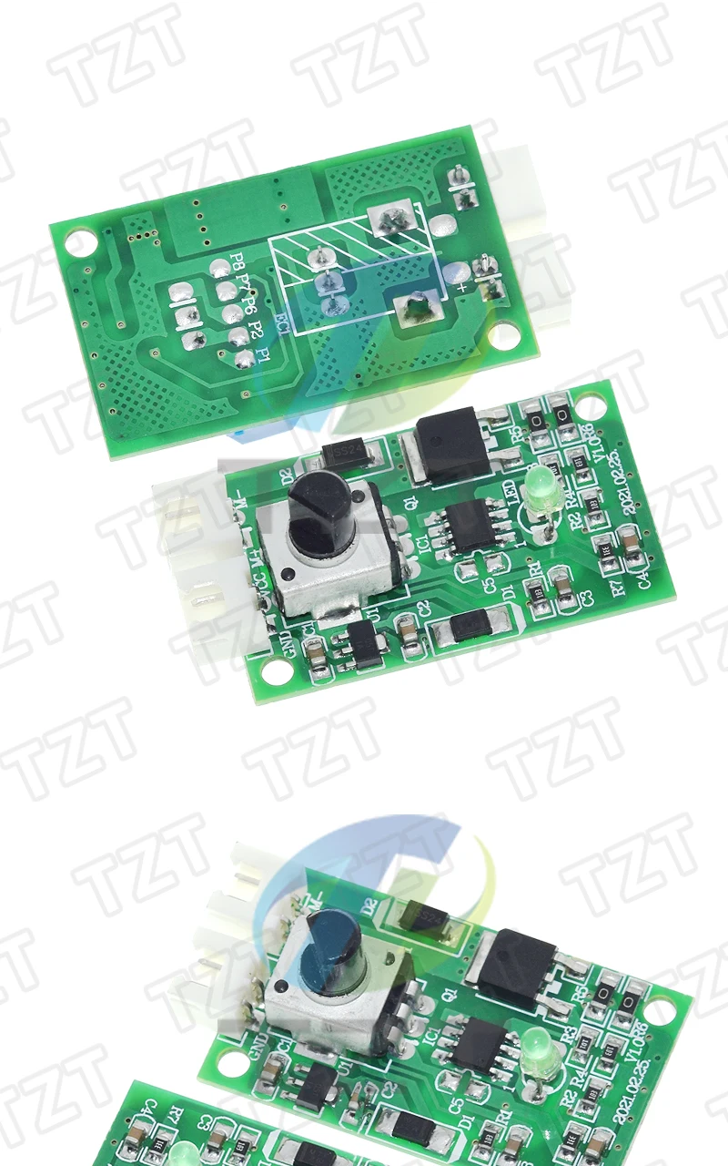 DC 7V~12V 10A PWM DC-Motor-Drehzahlregelungsmodul Hochleistungs-PWM-Drehzahlregler PCB Elektronikplatine Externe Stromversorgung – Detail 3