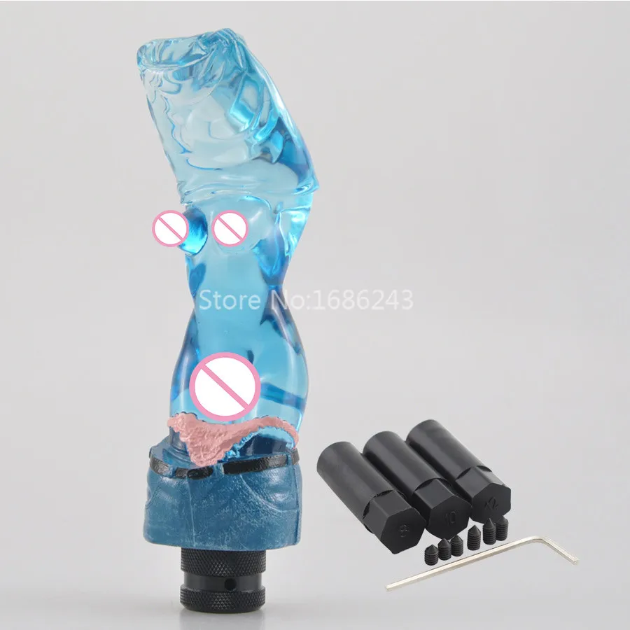 

Универсальная синяя кристально чистая обнаженная леди сексуальная девушка богиня ручка переключения передач для седана купе внедорожника кроссовер грузовик хэтчбек