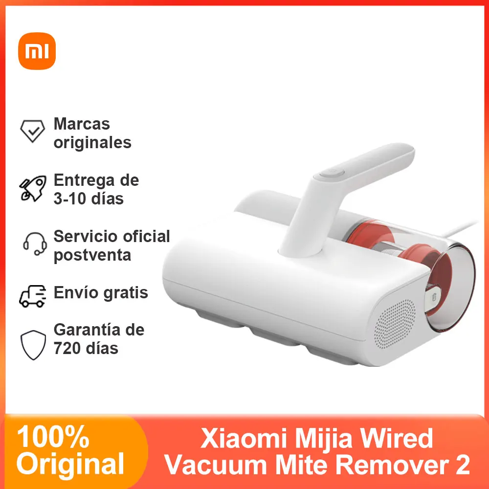 Xiaomi Mijia Bedrade Vacuümmijtverwijderaar 2, 12000Pa Orkaanzuigkracht, Uv-Bestraling Sterilisatie,