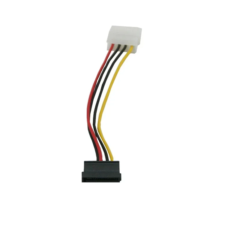 Cabo adaptador Molex, cabo de transferência IDE para SATA, fêmea para fêmea ou fêmea para macho, cabo de alimentação de disco rígido