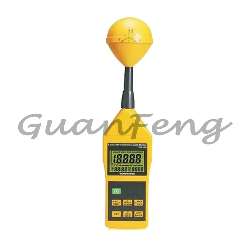 TM-196 Three-Axis Microwave RF Field Strength Meter 10MHz~8GHz EMF Testing Instrument