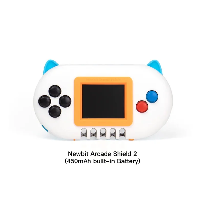 KittenBot Newbit Arcade Shield V2 Upgraded Expansion Board  for Micro:bit Programmable Gamepad with Stylish Case