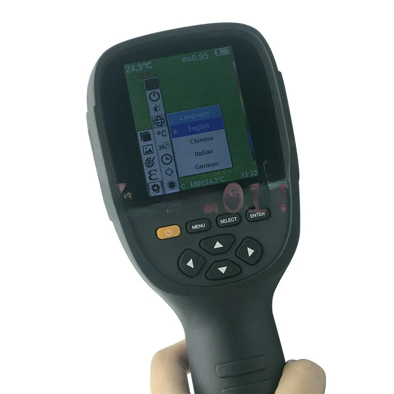 Infrared Thermal Imaging Camera, Floor Heating Leak Detector, High Precision Water Leakage Detection, HT-19