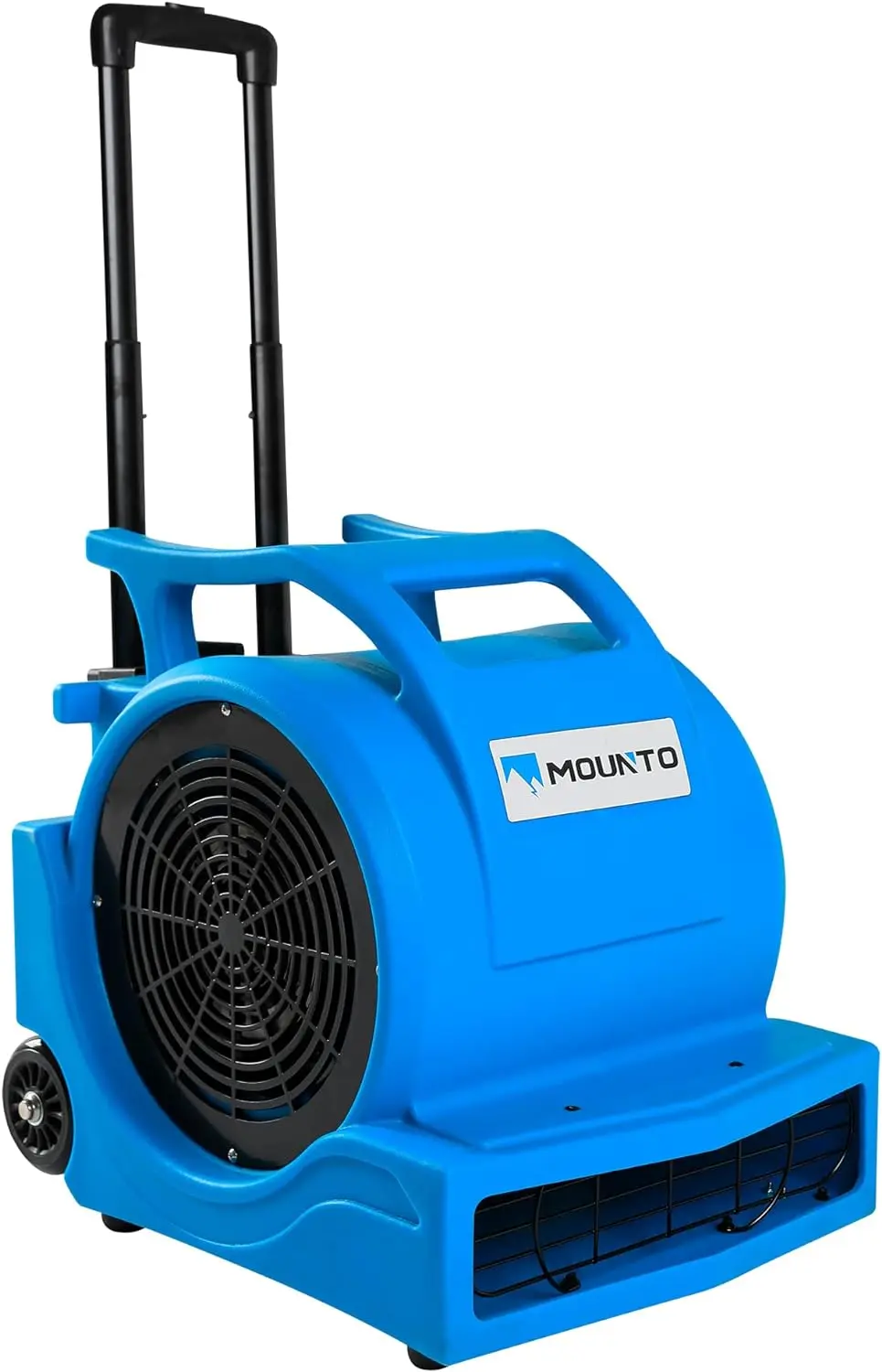 3-Traps 1 Pk 4000 Plus Cfm Monster Air Mover Vloertapijtdrogers Met Handvat Wheelkit (Blauw)