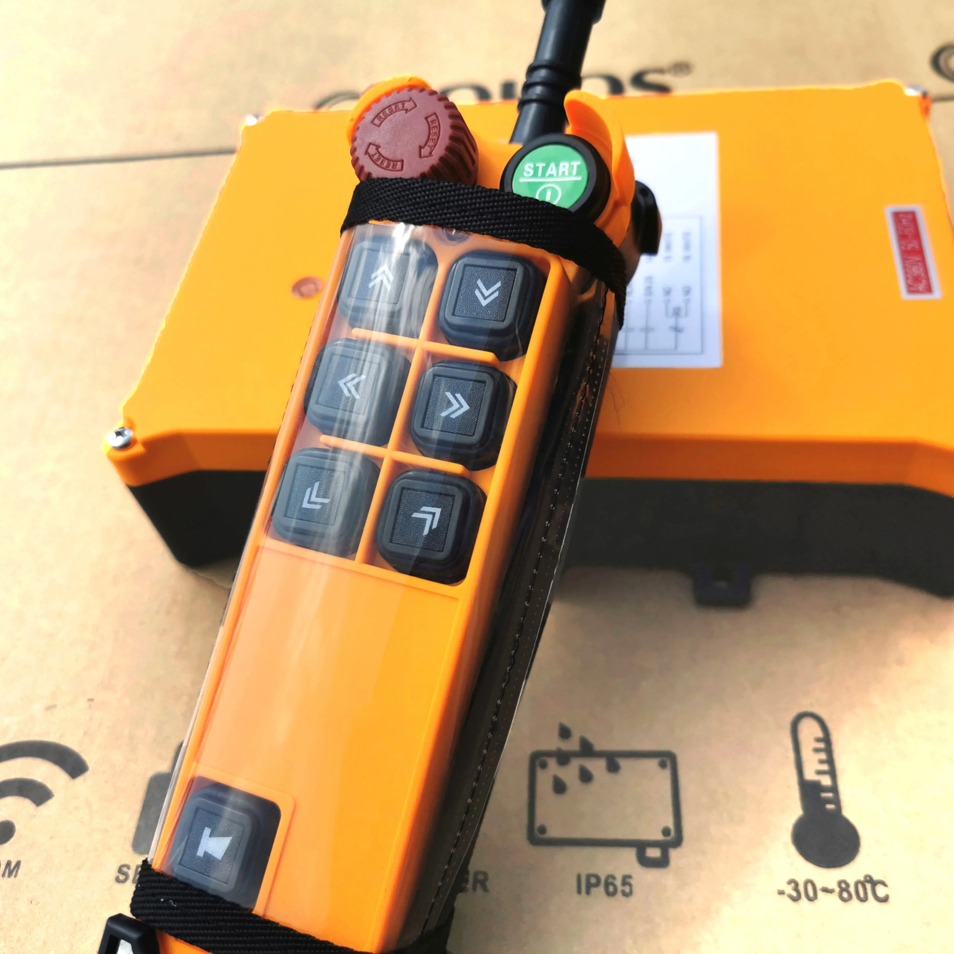 HS-6 HS-C6DR 2 Speed Control Hoist industrial wireless Crane Radio Remote Control System crane