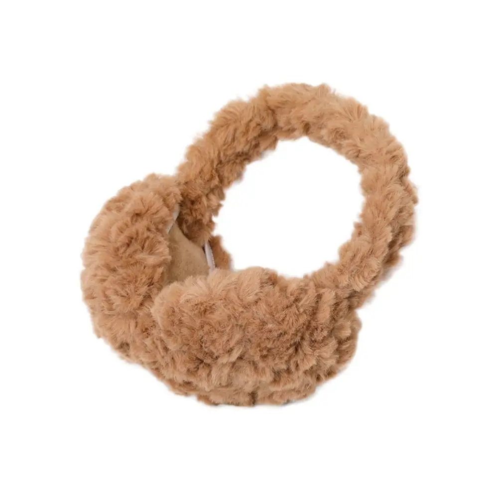 جديد دافئ الأذن دفئا بلون سدادات حماية الأذن للطي إيرفلاب طوي سميكة الشتاء غطاء للأذنين في الهواء الطلق #2