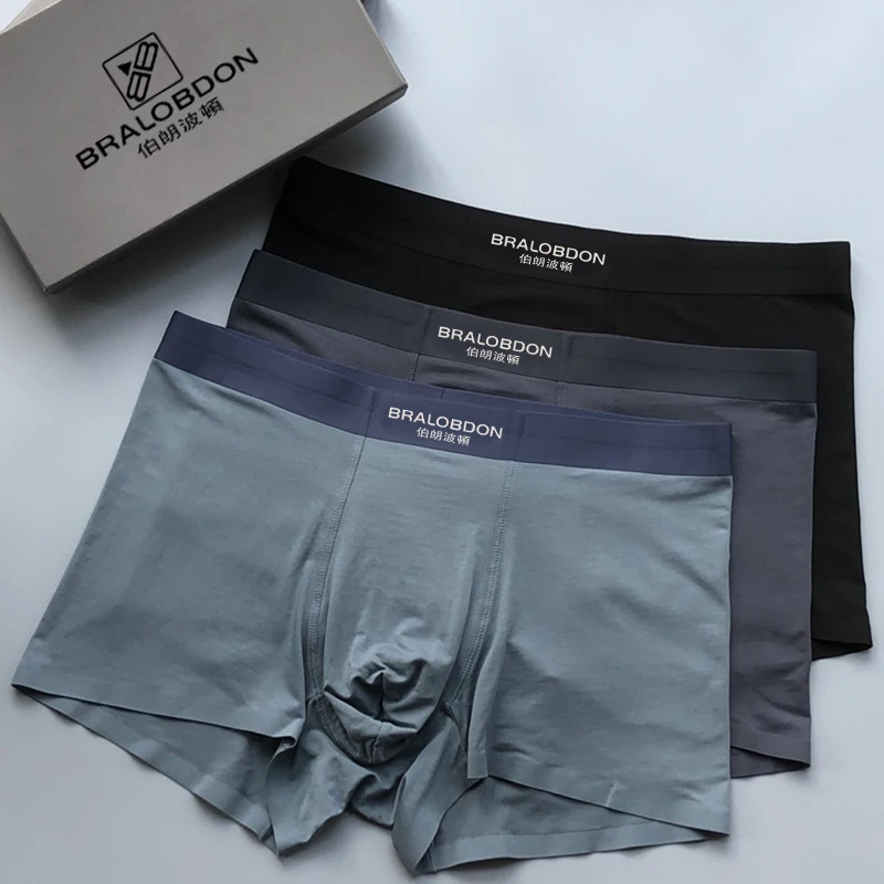 BRALOBDON Modal briefs for men Breathable comfortable wicks breathable soft boxer briefs for men