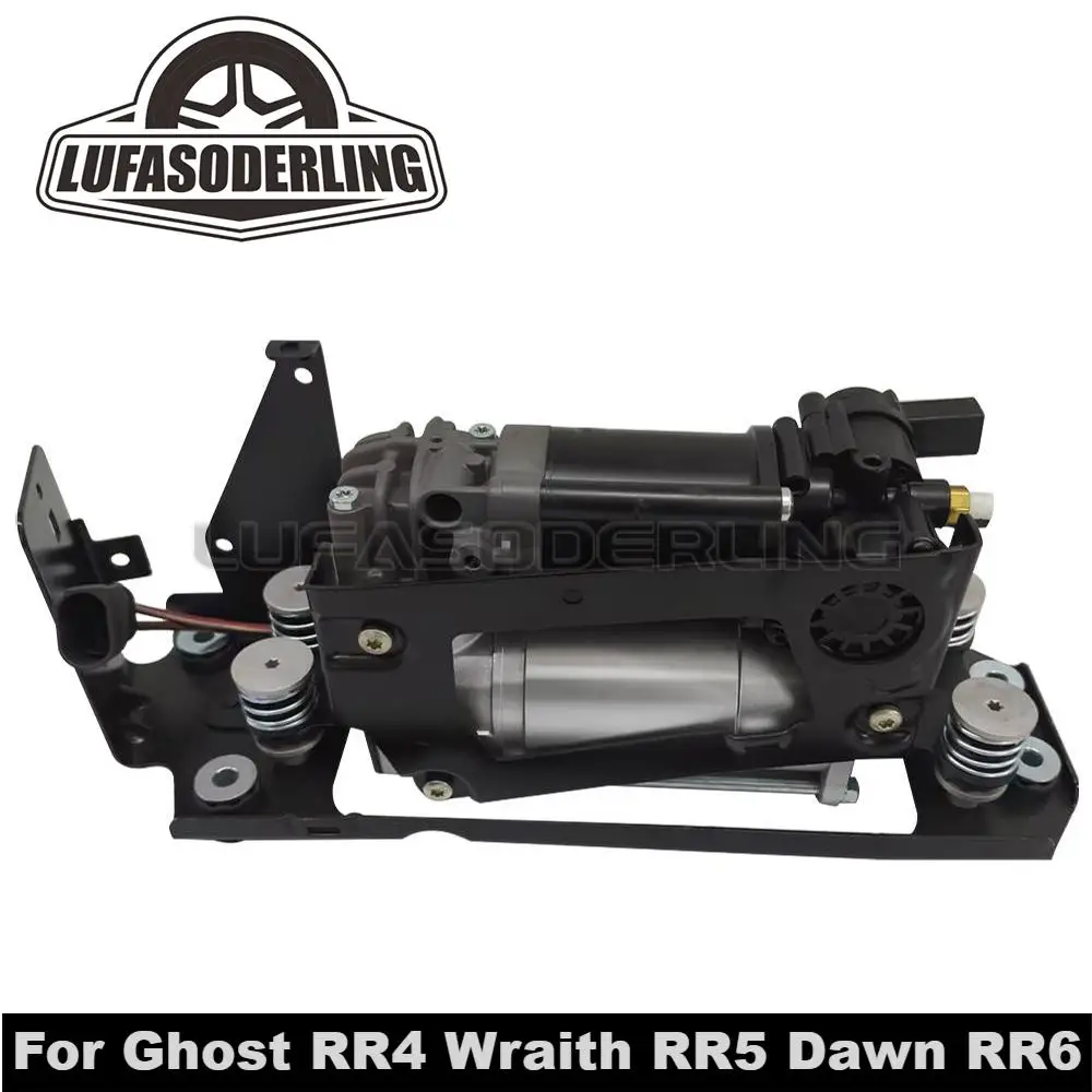 

Air Suspension Compressor Pump w/ Bracket for Rolls-Royce Ghost RR4 Wraith RR5 Dawn RR6 OEM 37206886059, RP Air Supply Device