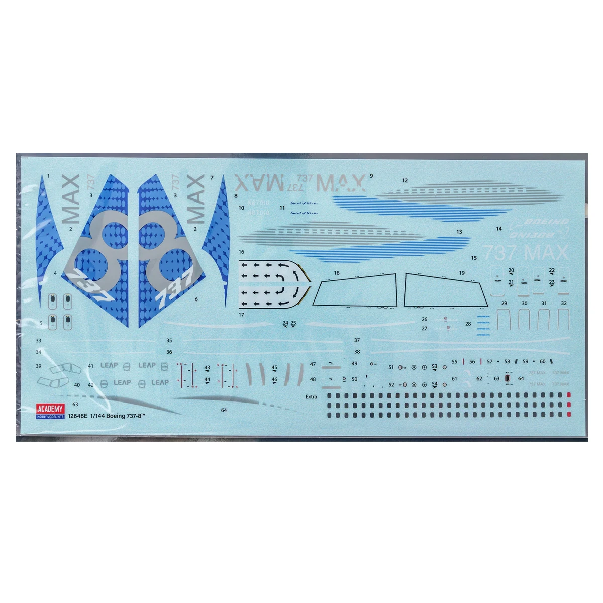 AC12646 ACADEMY 1/144 Boeing 7 - Model Kit Academy ulasan dan harga