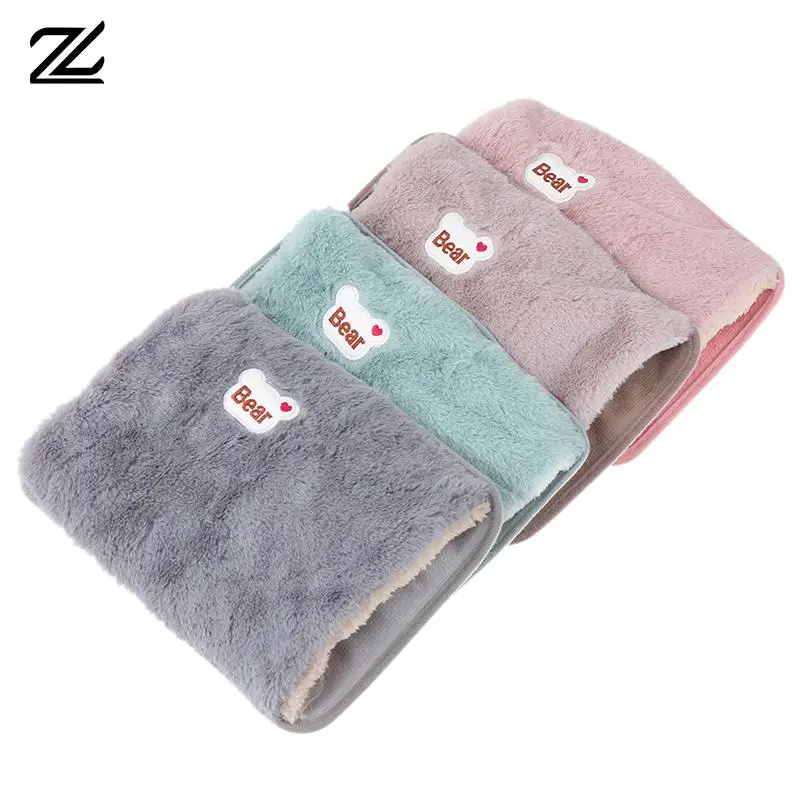 US Plug Hand Warmer Heat Pack Cute Rechargeable Electric Hot Water Bag Safety Rabbit Fur Reusable Hot Water Bottle Handwarmer