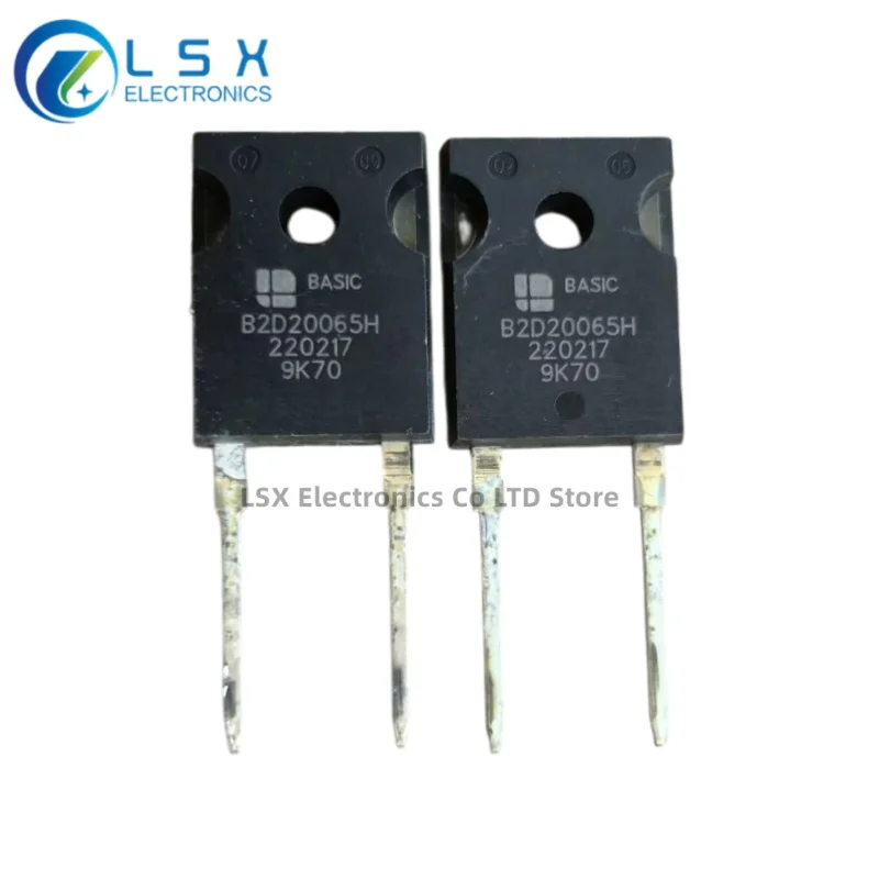 10PCS 100% original B2D20065H B2D20065 20A 650V silicon carbide Schottky diode TO247-2