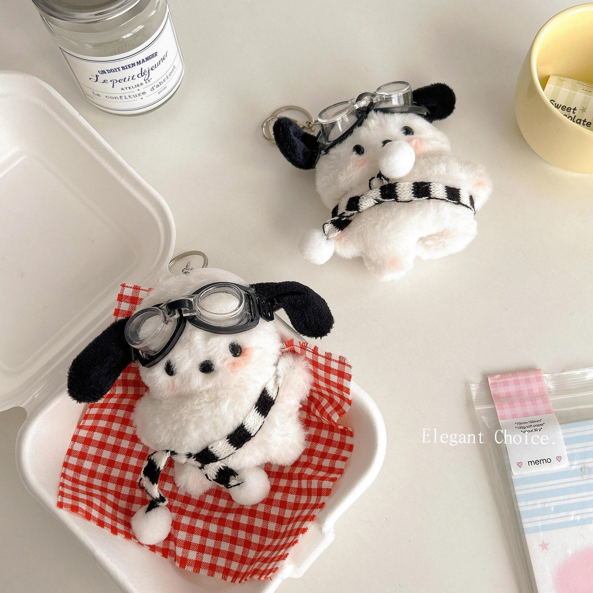 Feel good Animation Highly recommend Sanrio Pochacco Plush headphone case cover Cartoon For Airpods 4, 1, 2, 3, Pro, Pro2