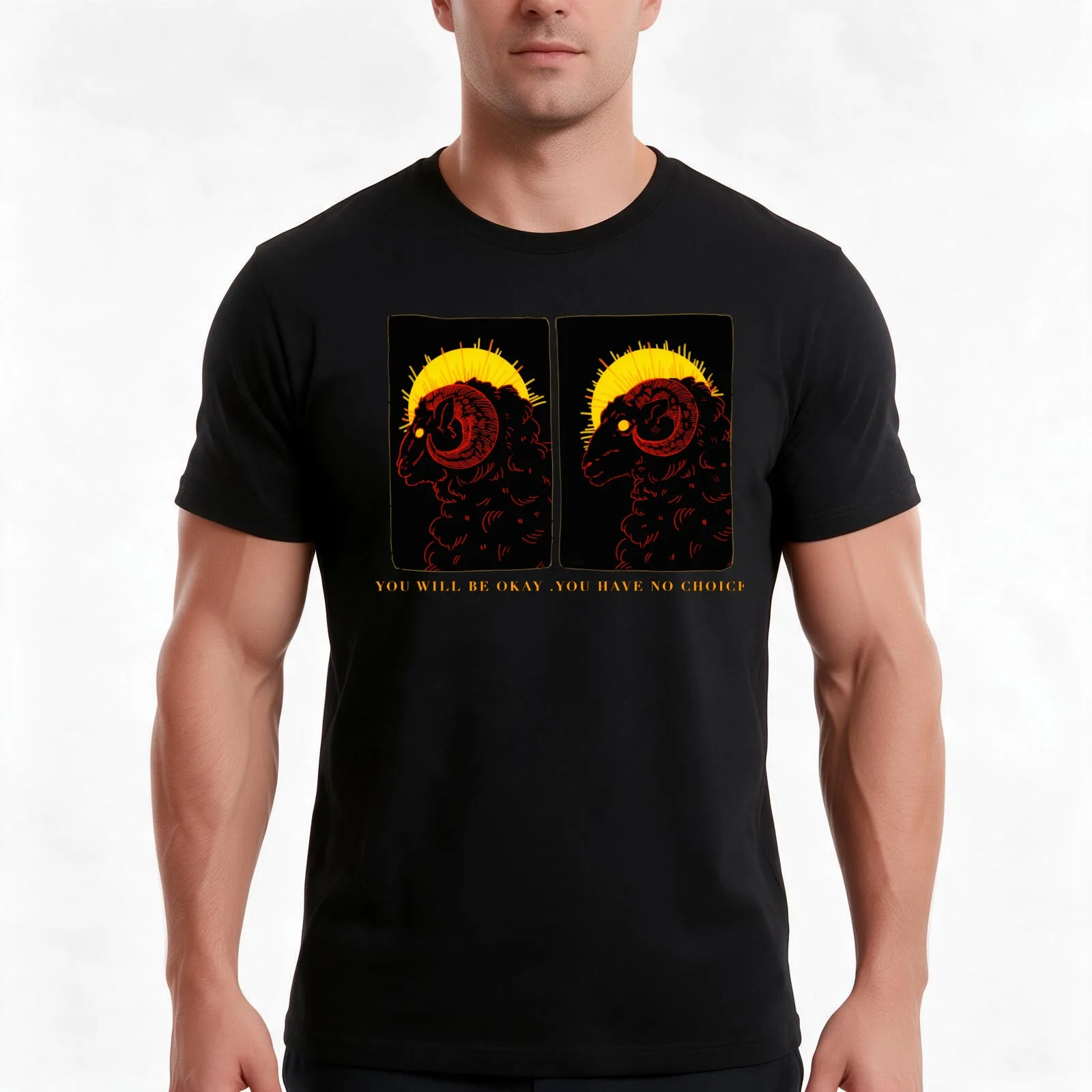 You will succeed , it's inevitable T-Shirt, Summer Casual Cotton Tee, Oversized Streetwear Tops, Vintage Graphic Print