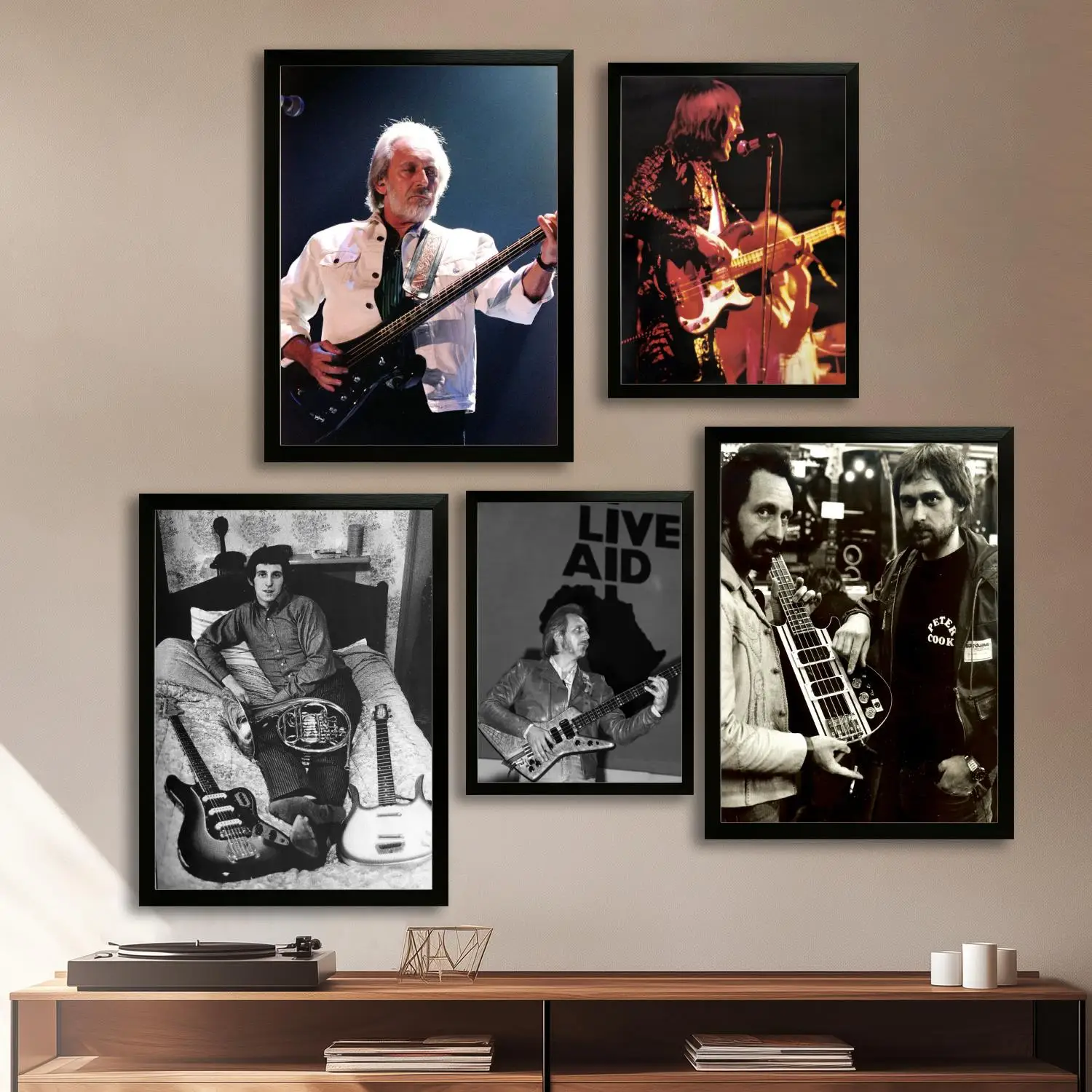 Плакат на холсте John Entwistle и настенное искусство, печать с изображением, современный семейный декор для спальни, декоративная живопись