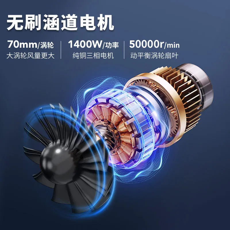 Water Blower Handheld Super Storm Turbine Powerful Hair Dryer Blower