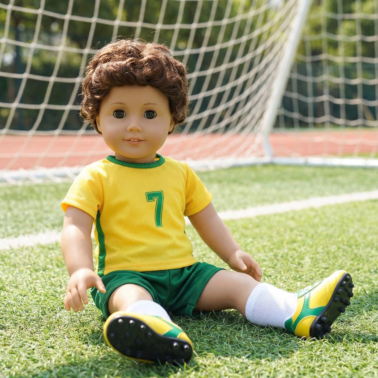 Doll Soccer Jersey Uniform Breathable Sports Clothing For 43cm Dolls Best Seller
