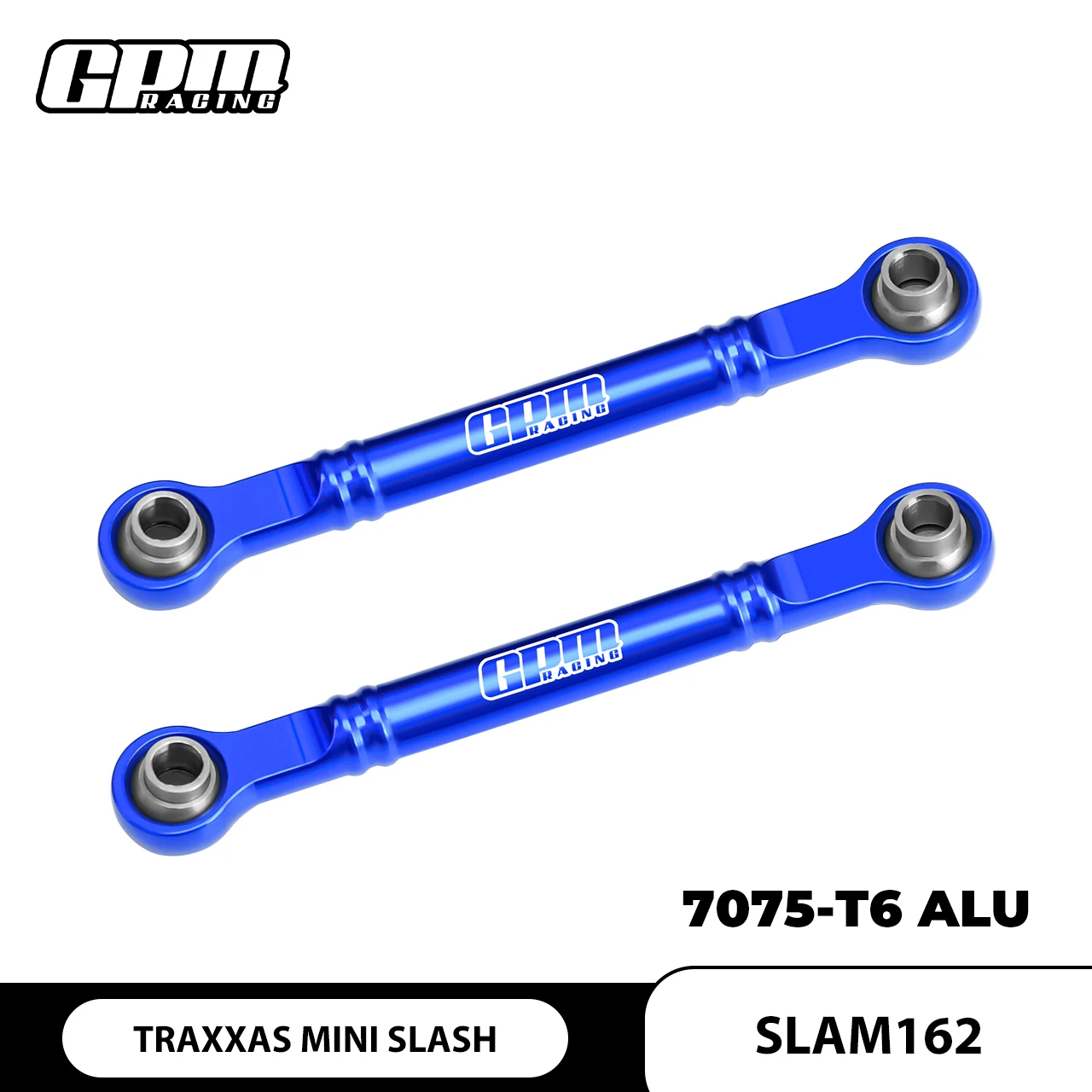 GPM TRAXXAS MINI SLASH 4X4-108164-1 لـ 7075-T6 سبيكة وصلات تو التوجيه الأمامية 51 مللي متر