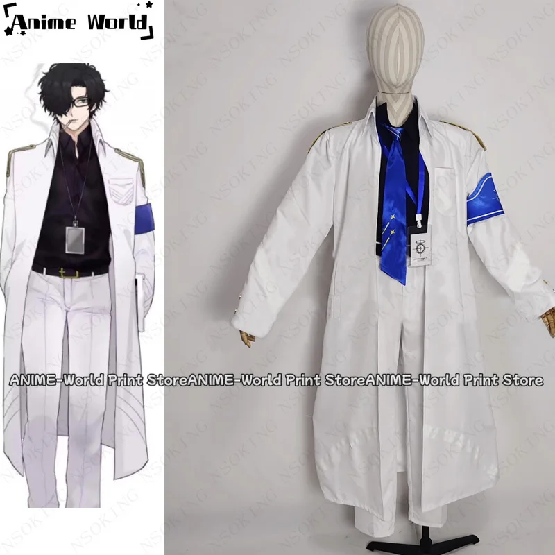 Game Blue Archive Schale Working Clothes Cosplay Costume Anime Women Men  Clothing Full Outfit