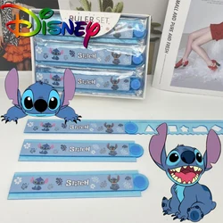 Disney Stitch Collapsible Ruler Cute Cartoon Figure Stitch Stationery Folding Ruler Measuring Tool for Students School Supplies