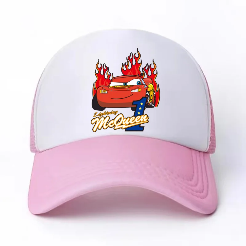 Kinder Teen Auto Anime Print Baseball mütze Ente Zunge Schatten atmungsaktiv einstellbare Größe 6-15y Jungen Mädchen Sport Joggen Casual Cap