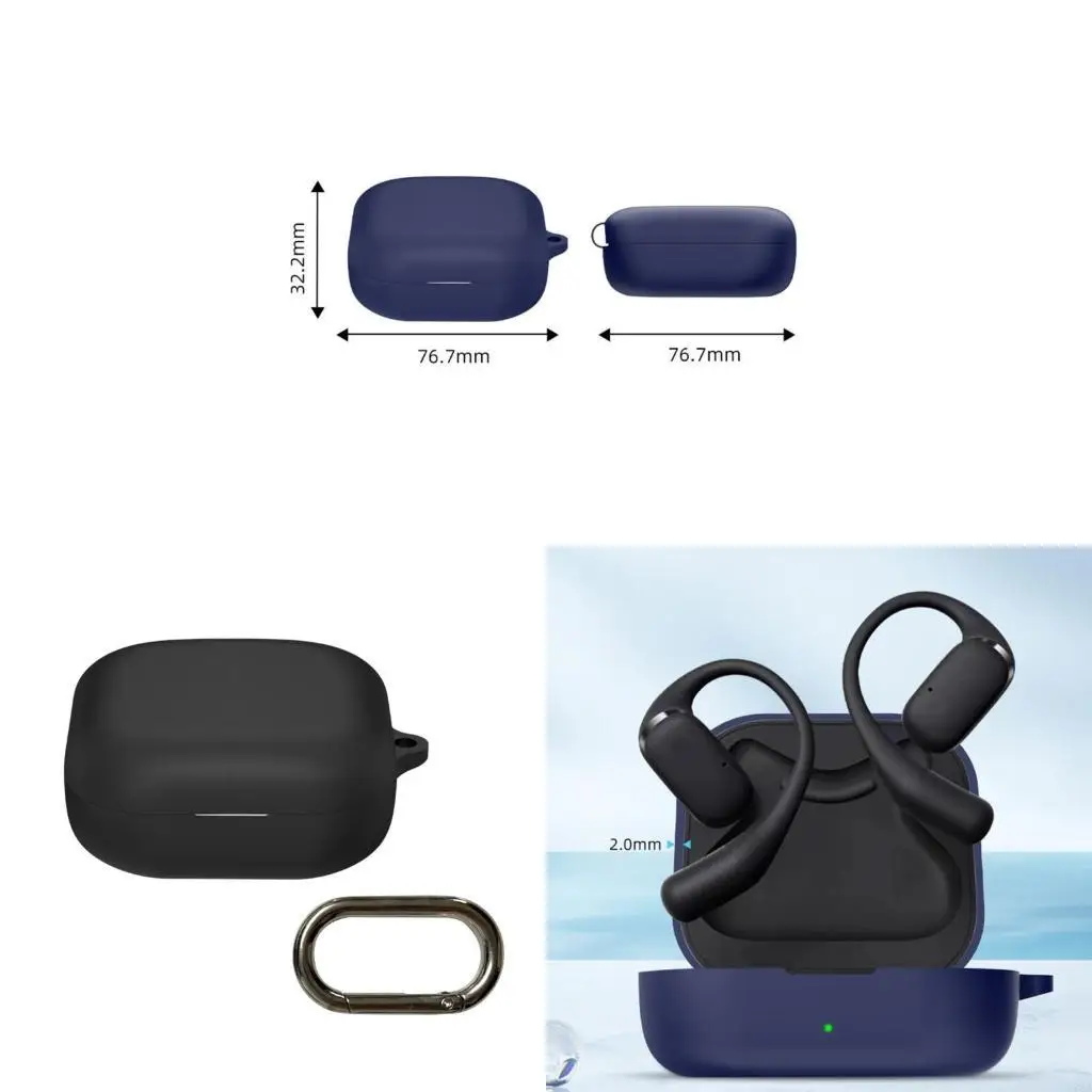 J78A -OpenFit Shockproof Shell-Protective Housing Sleeve Anti-scratch Cover
