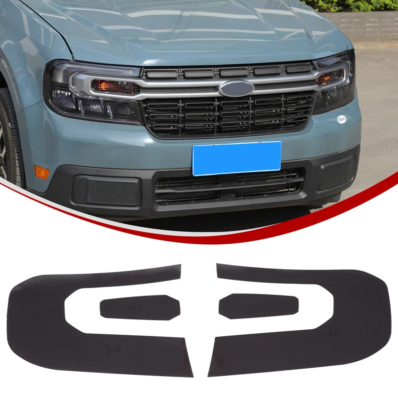 

For Ford Maverick 2022+ Car Front Headlamp Film Tpu Transparent Protective Film Exterior Headlight Strip Car Sticker Accessories