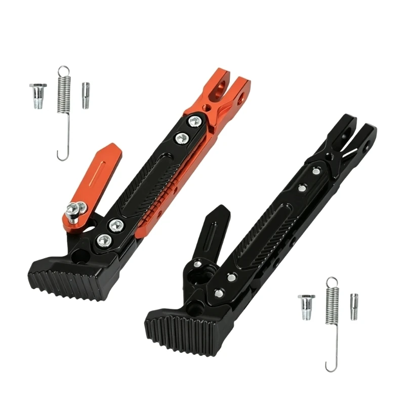 547C Electric Dirt Bike 183Mm Foldable Side Stand Replacement with Parking Support, Storage, Garage, and Stop Position