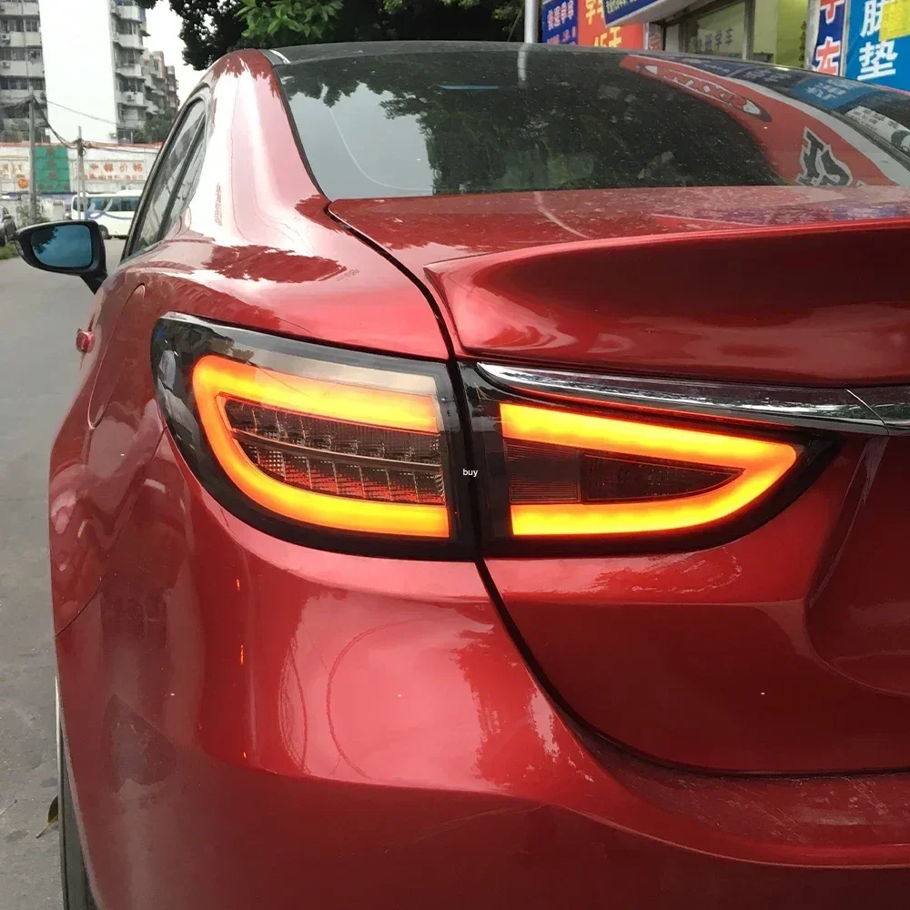 For Mazda Atenza 2014-201 Auto Back Lamps Upgrade Maserati Style Flashing Signal Light Accessories9 LED Car Taillights Assembly - Image 4