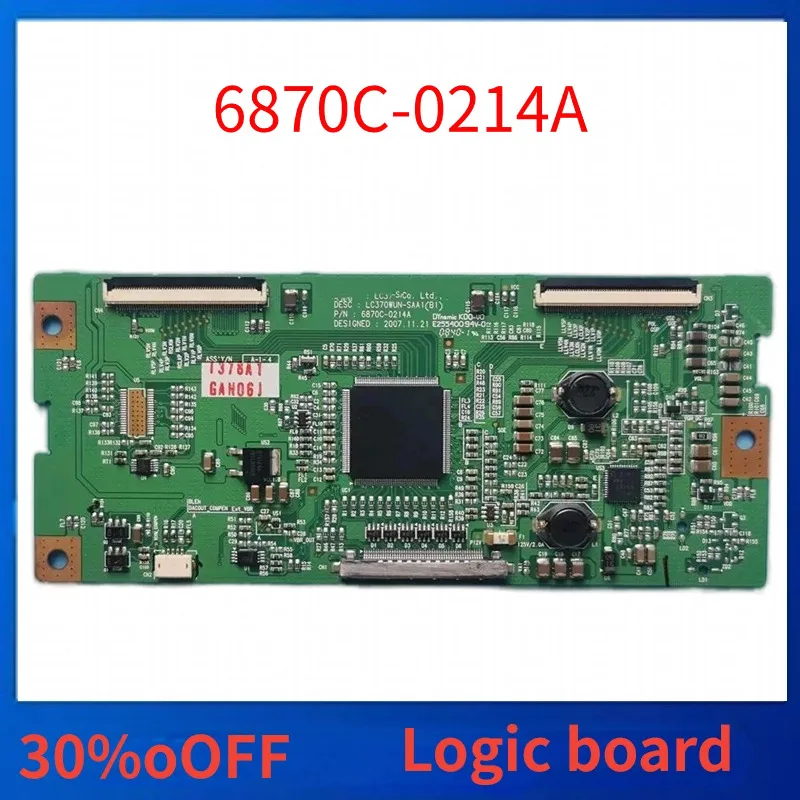 Original T-Con Board 6870C-0214A LC370WUN-SAA1(B1) Profesional Test Board 6870C0214A lc370wunSAA1 6870c 0214a  tv main board