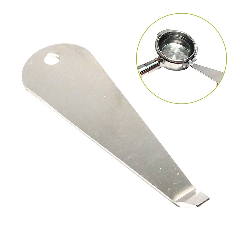 Smontaggio della tazza di caffè in polvere strumento di rimozione del portafiltro per caffè durevole in acciaio inossidabile accessori per macchine per caffè Espresso