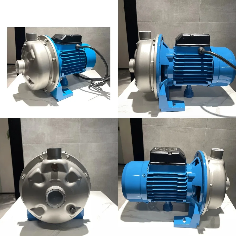 2HP SS Electric Water Pump for HighPressure Stainless Steel Centrifugal Pump for Irrigation Garden Pool Cleaning Industrial
