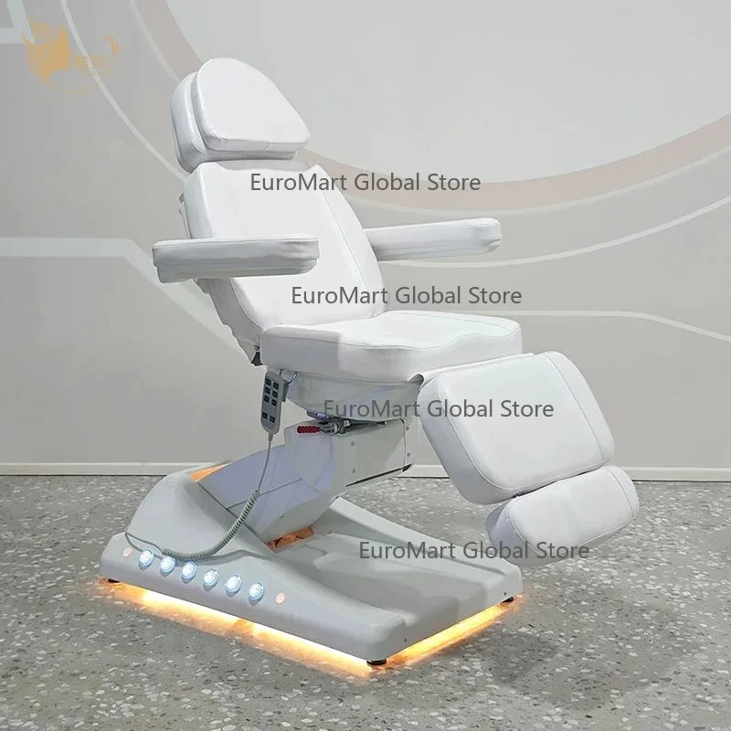 Design Commercial Massage Chair & Electric Massage Table Set Professional  Bed for  Salon with Memory Foam