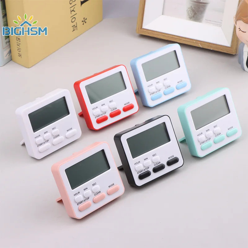 Digital Display Cooking Alarm Clock Kitchen Timer Sleep Stopwatch Clock House Timer Reminder Clock Alarm Clock