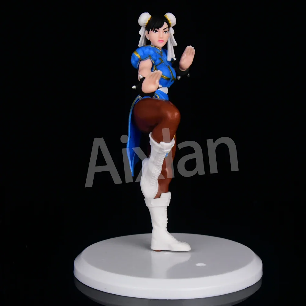 Aixlan Chun-Li Figure 15cm Sexy Girl PVC Action Figure Amine Thanksgiving Gift Collectible Figurine