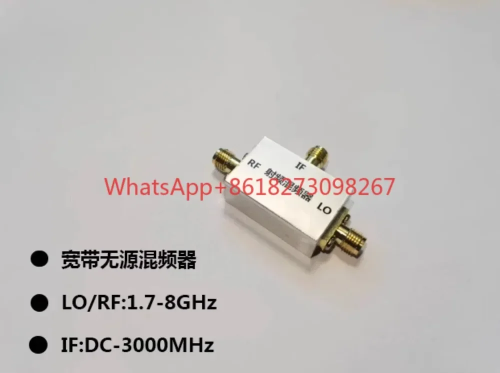 1.7-8GHz broadband RF mixer up conversion down conversion frequency converter spectrum shift